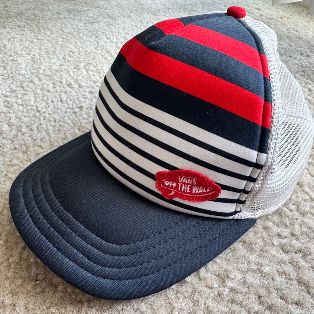 VANS Striped SnapBack Hat